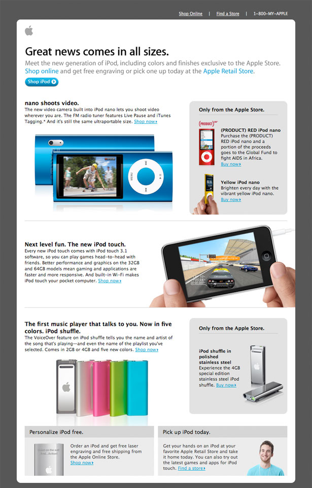 email newsletters